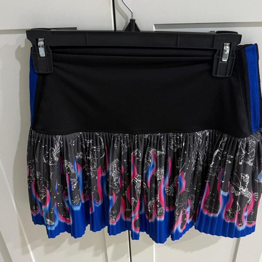 Stylish Black and Blue Women's Skirt